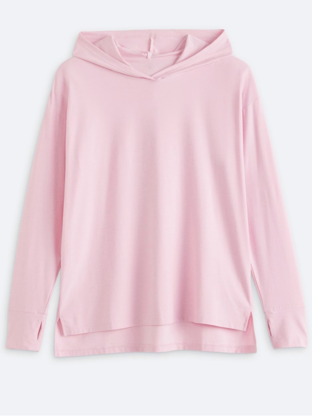 We Wander pink weflex long sleeve shirt hoodie